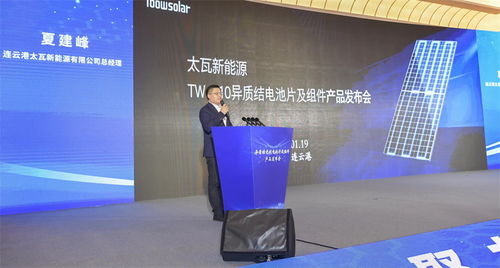 異質(zhì)結(jié)光伏電池及組件技術(shù)賦能，連云港新能源產(chǎn)業(yè)投資推介會成功召開